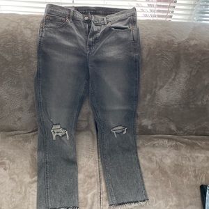 Mid Rise Vintage Slim Jeans with Washwell
